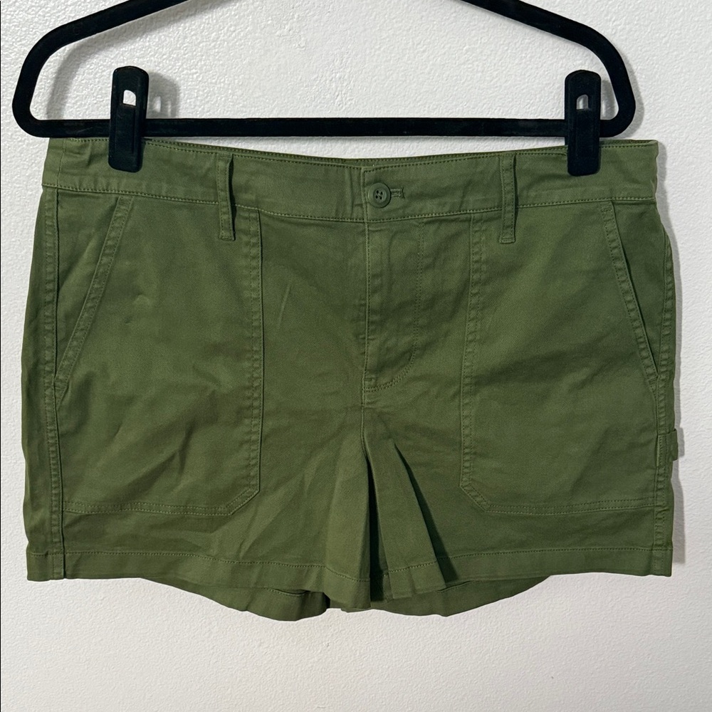 J. Crew Forest Green Women's Cargo Shorts